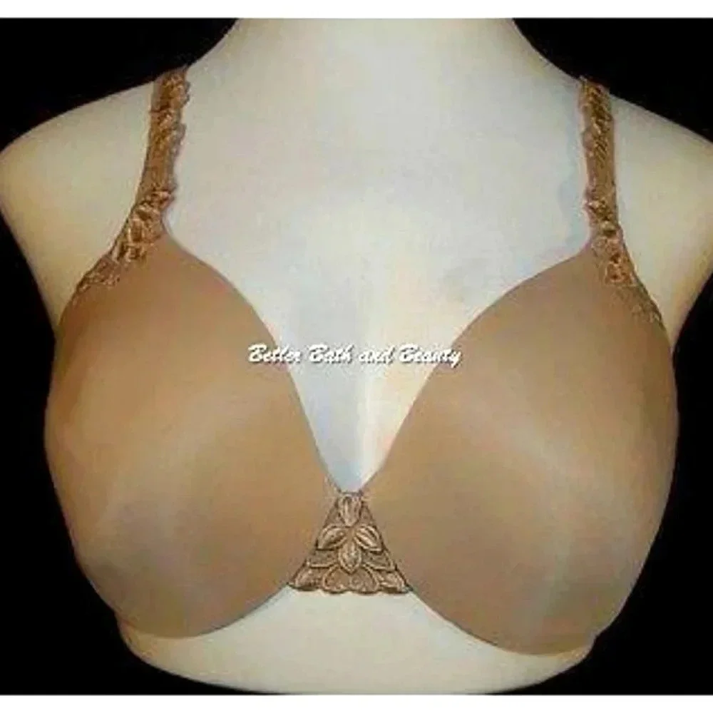 34D Lilyette 963 Every Bit Invisible Smooth Underwire Bra Nude - Picture 8 of 10